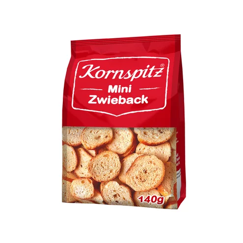 KORNSPITZ Mini sucháriky 140g (10 kusov) KORNSPITZ Mini sucháriky 140g (10 kusov)