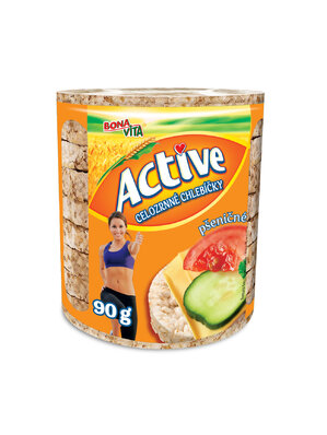 ACTIVE Pšeničné 90g cena za 1 kartón (24 kusov)