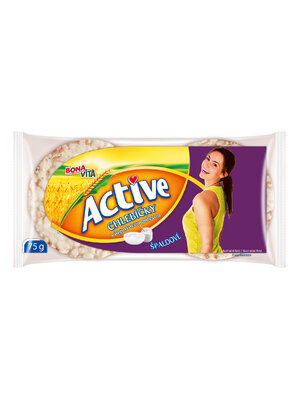 ACTIVE Špaldové chlebíčky s jogurtovou polevou 75g cena za kartón (10 kusov)