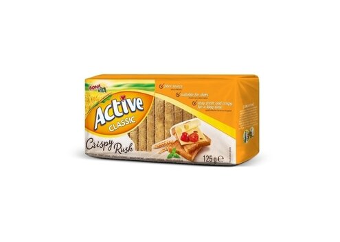 ACTIVE Suchár klasik 125g cena za 1 kartón (10 kusov)