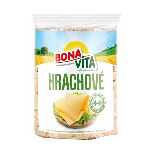 BONAVITA Hrachové s morskou soľou 100g 1 kartón (12 kusov)