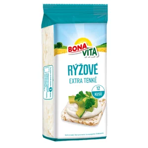 BONAVITA Ryžové extra tenké 105g cena za 1 kartón (14 kusov) BONAVITA Ryžové extra tenké 105g cena za 1 kartón (14 kusov)