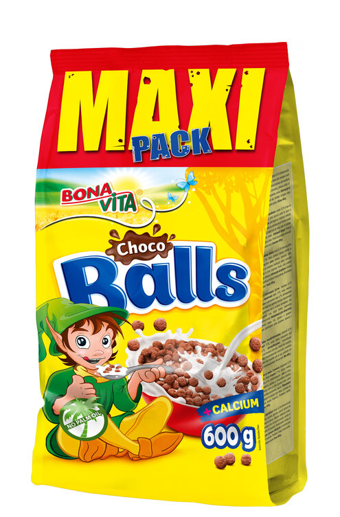 Choco balls MAXI guľôčky 600g cena za 1 kartón (10 kusov)