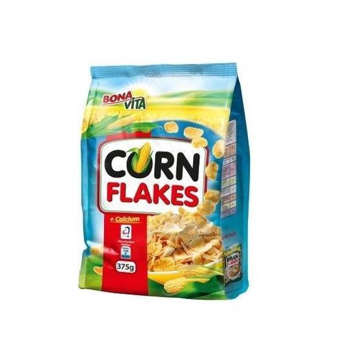 Corn flakes sáčok 375g cena za 1 kartón (12 kusov)