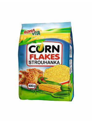 Corn flakes strúhanka 400g cena za 1 kartón (12 kusov)