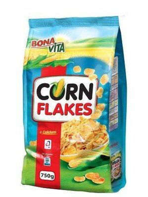 Corn flakes taška 750g cena za 1 kartón (4 kusy)