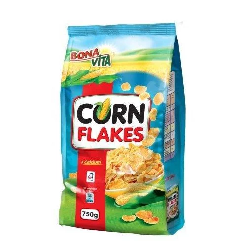 Corn flakes taška 750g cena za 1 kartón (4 kusy) Corn flakes taška 750g cena za 1 kartón (4 kusy)