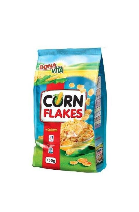 Corn flakes taška 750g cena za 1 kartón (4 kusy)