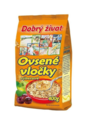DOBRÝ ŽIVOT Ovsené vločky 400g cena za 1 kartón (24 kusov)