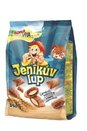 Jeníkuv lup vankúšiky s náplňou s mliečnou príchuťou 250g cena za 1 kartón (12 kusov)