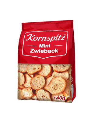 KORNSPITZ Mini sucháriky 140g (10 kusov)