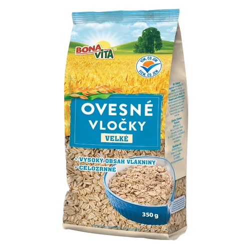 Ovsené vločky 350g cena za 1 kartón (10 kusov)