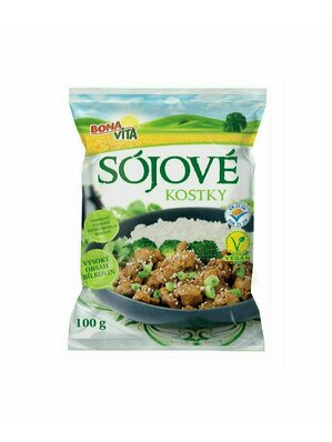 Sójové kocky 100g cena za 1 kartón (30 kusov)