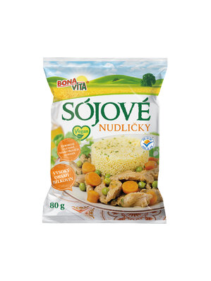 Sójové rezance 80g cena za 1 kartón (30 kusov)