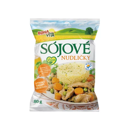 Sójové rezance 80g cena za 1 kartón (30 kusov)