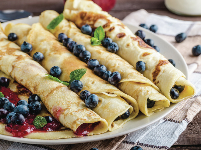 špaldové palacinky zo špaldovej múky Bonavita