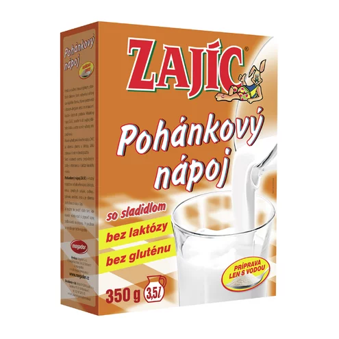 Zajíc pohánkový nápoj 350g cena za 1 kartón (8 kusov)